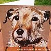 Lucy Dog Lover Portrait Art Card